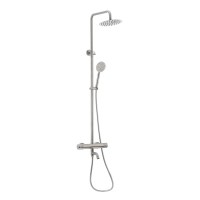 Душевая система тропический душ с термостатом MIXXUS TMO-009-J SS0039 из нержавеющей стали